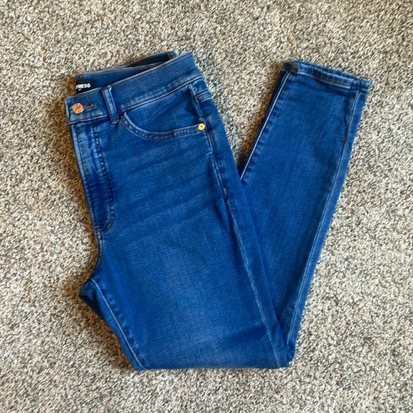 Express Denim - LIKE NEW! Express skinny high rise jeans!